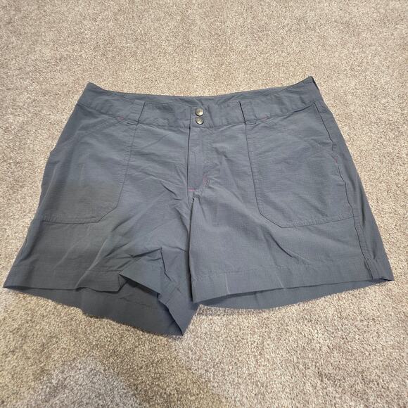 Outdoor Technical Zippered Pockets Adventure Hiking Patagonia Shorts sz 12 - Picture 2 of 13